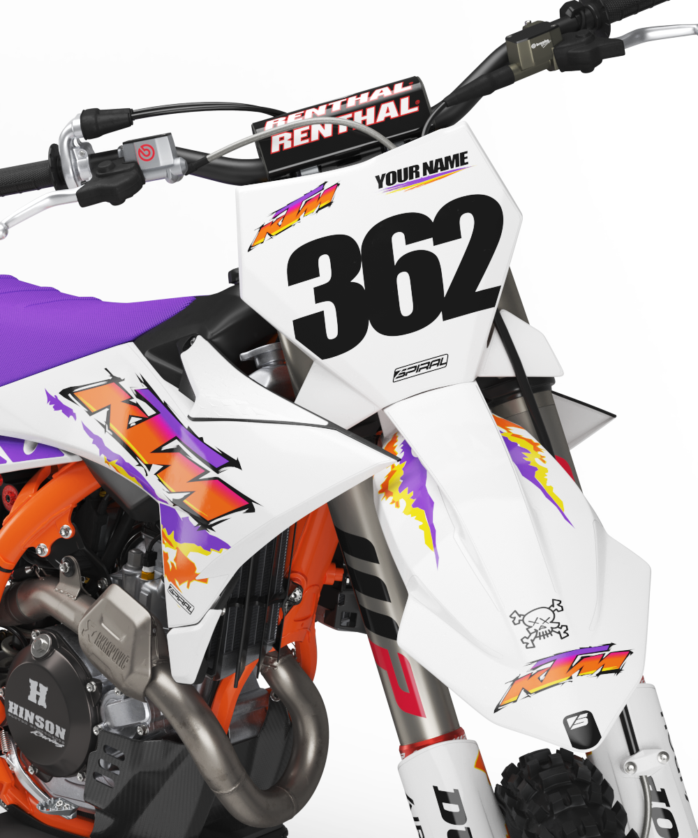 KTM // Throwback White (All Bikes)